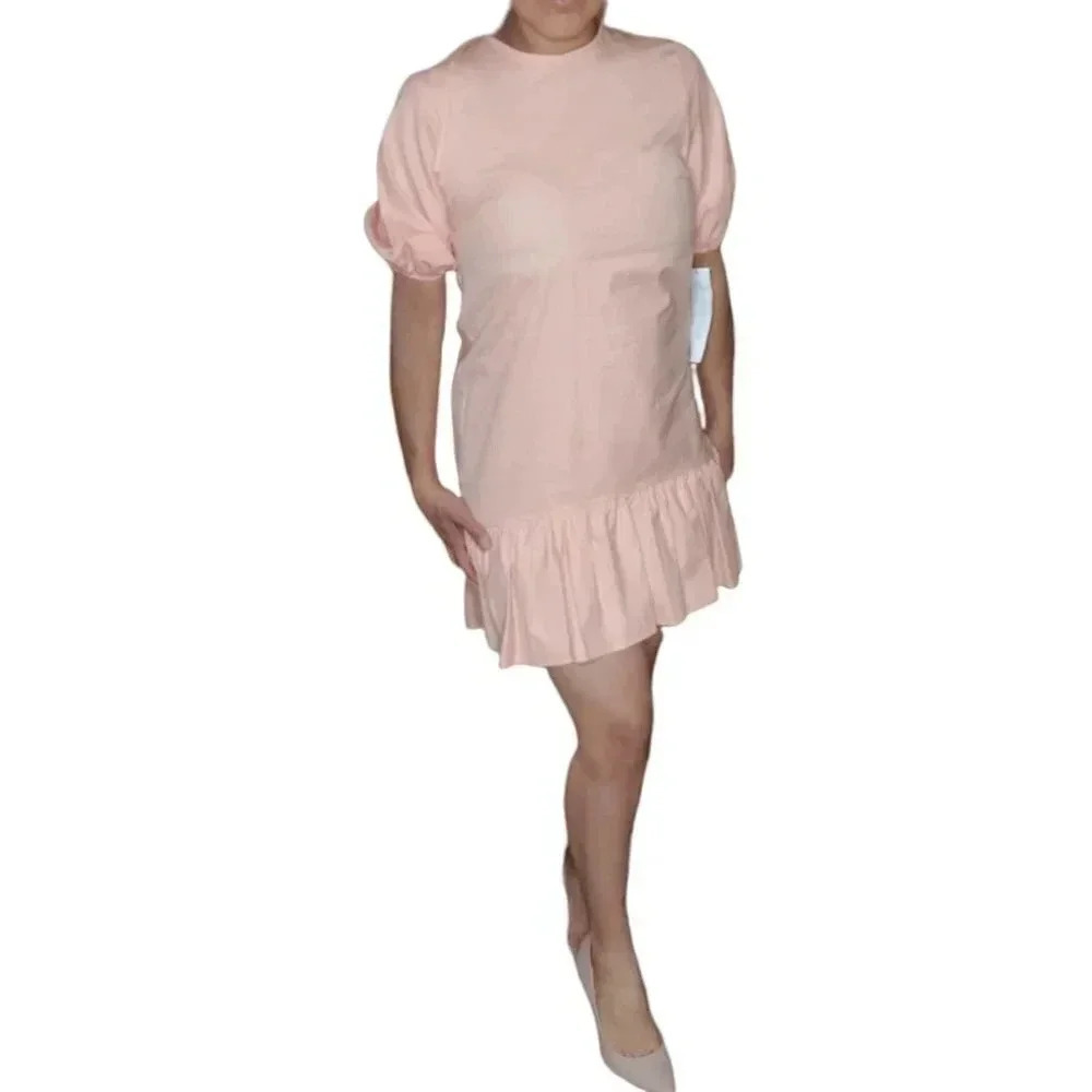 Topshop Peach Dress